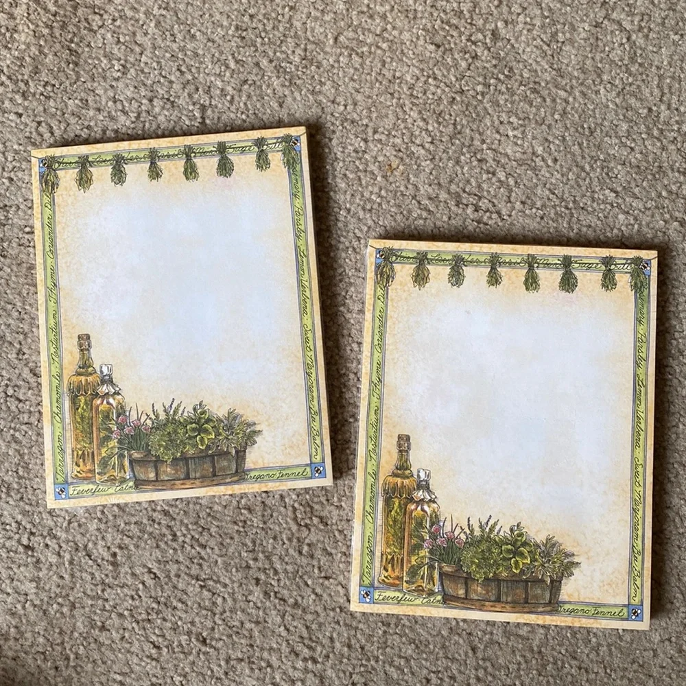 Fresh Herbs Notepad by Lang